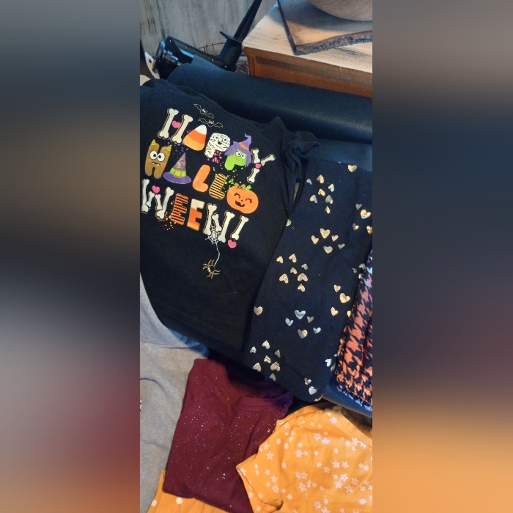 8  size 5-8 pants/ shirts sets bundle